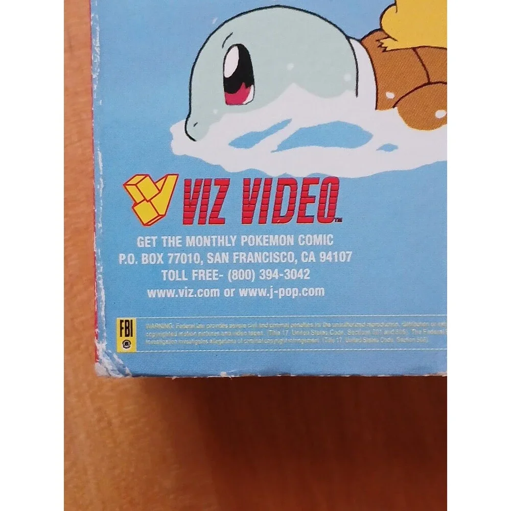 Pokemon Vol. 11: The Great Race (VHS, 1999) Works As It Should Opened Used
